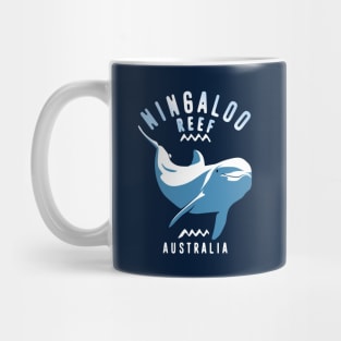 Swimming With Dolphins at Ningaloo Reef, Australia - Scuba Diving Mug